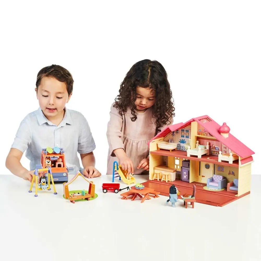 Bild: 630996130094 | BLUEY Figuren-4er-Pack (Familie) | 300157 | Deutsch | 2024 | InVento