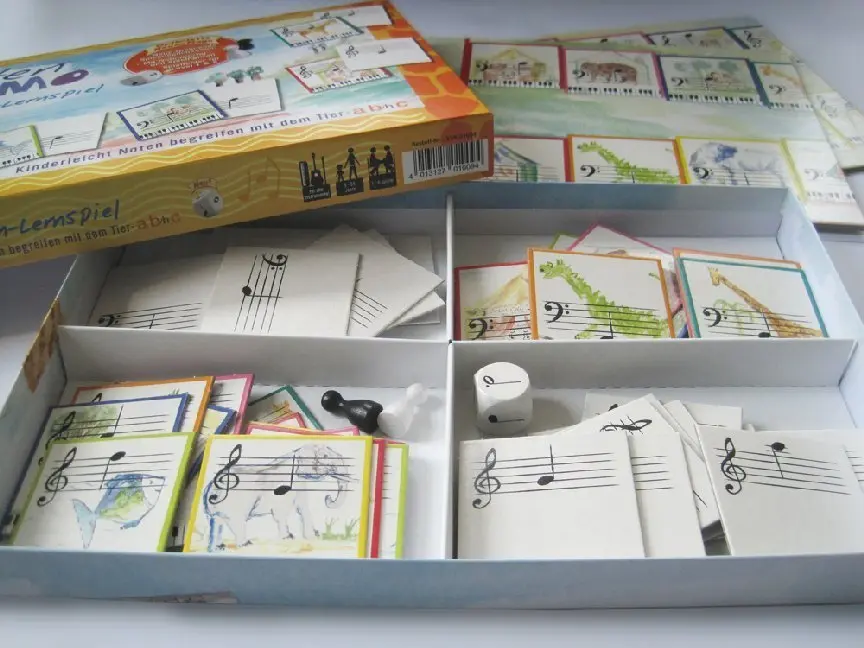Bild: 4013127010094 | Noten Memo | Das Noten-Lernspiel | Margret Feils | SET | 559-01009
