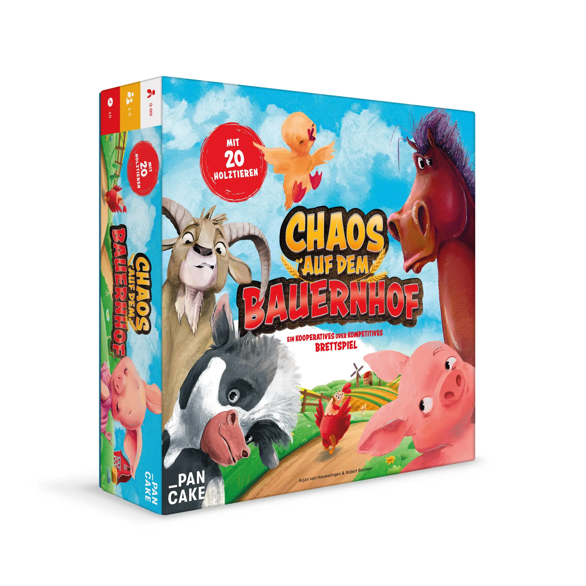 Cover: 4037063000094 | Chaos auf dem Bauernhof | Arjan van Houwelingen (u. a.) | Spiel | 2025