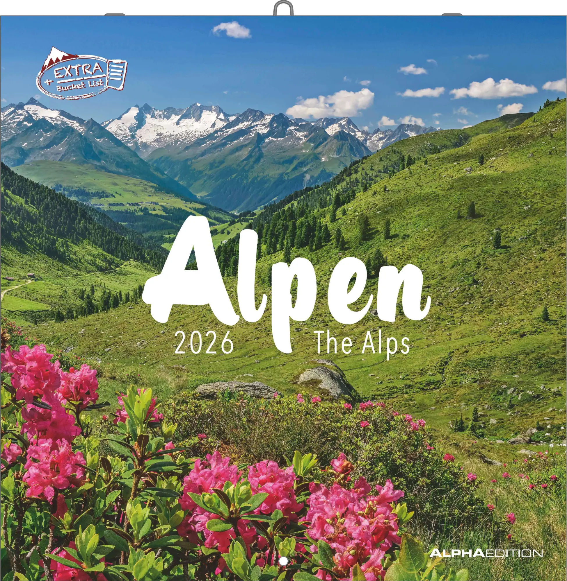 Cover: 4069095000094 | Alpha Edition - Alpen 2026 Broschürenkalender, 30x30cm,...