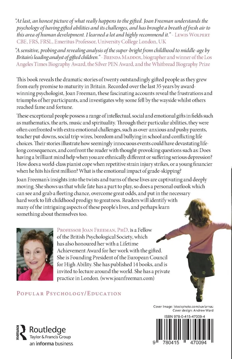 Rückseite: 9780415470094 | Gifted Lives | What Happens when Gifted Children Grow Up | Freeman