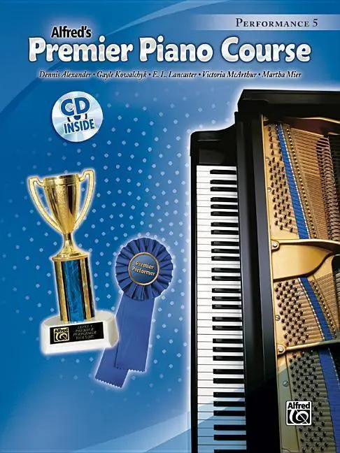 Cover: 9780739060094 | Premier Piano Course Performance, Bk 5 | Book &amp; CD | Alexander (u. a.)