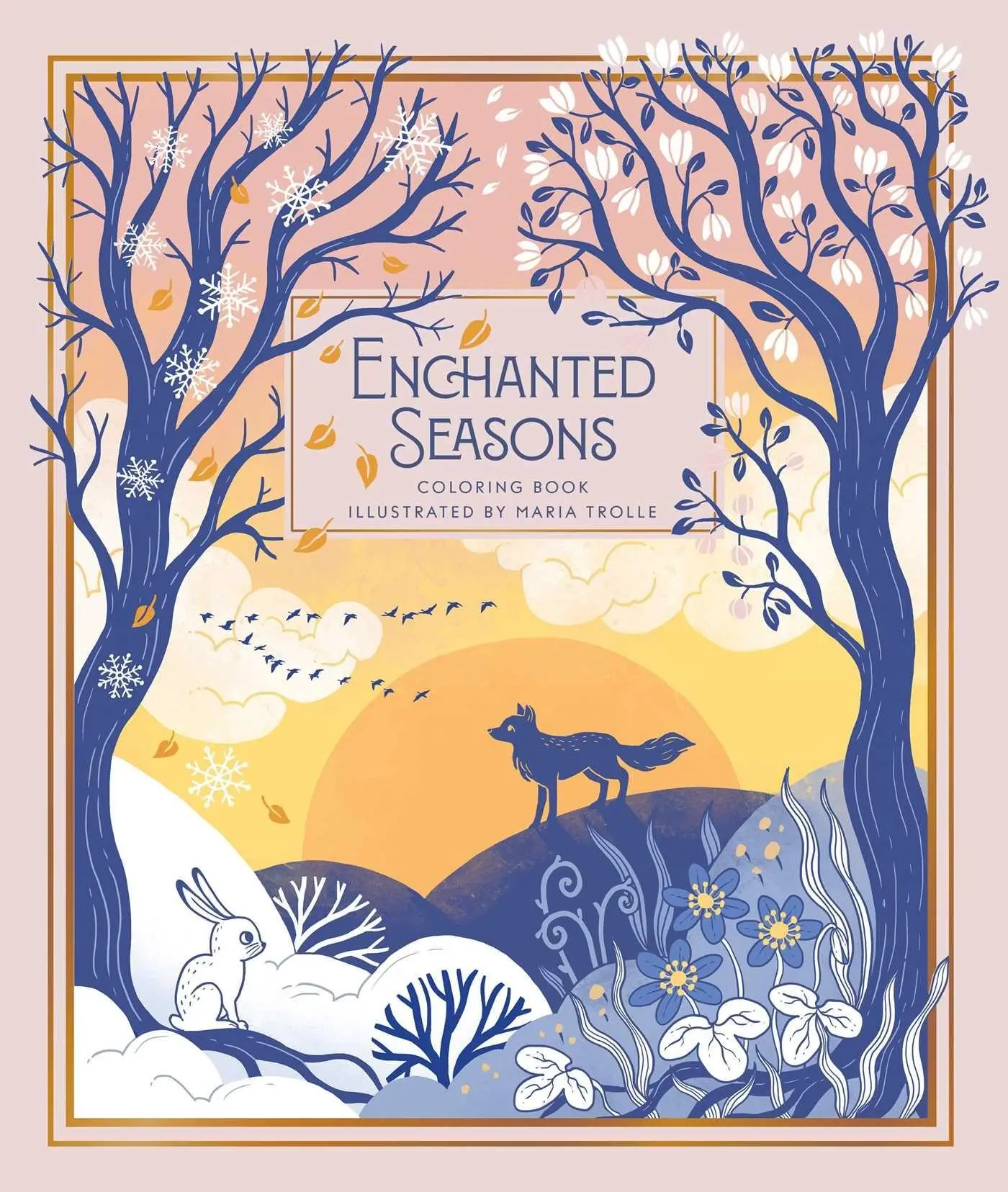 Cover: 9781423670094 | Enchanted Seasons | Coloring Book | Maria Trolle | Buch | Englisch