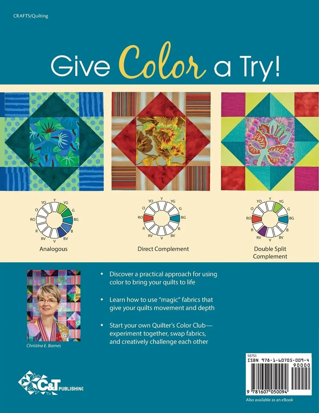 Rückseite: 9781607050094 | Quilter's Color Club-Print-On-Demand-Edition | Christine E Barnes