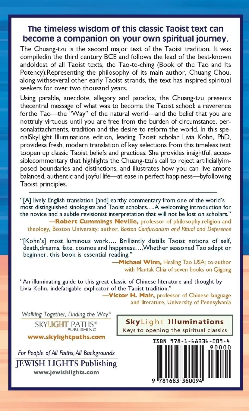 Rückseite: 9781683360094 | Chuang-tzu | Livia Kohn | Buch | Gebunden | Englisch | 2011