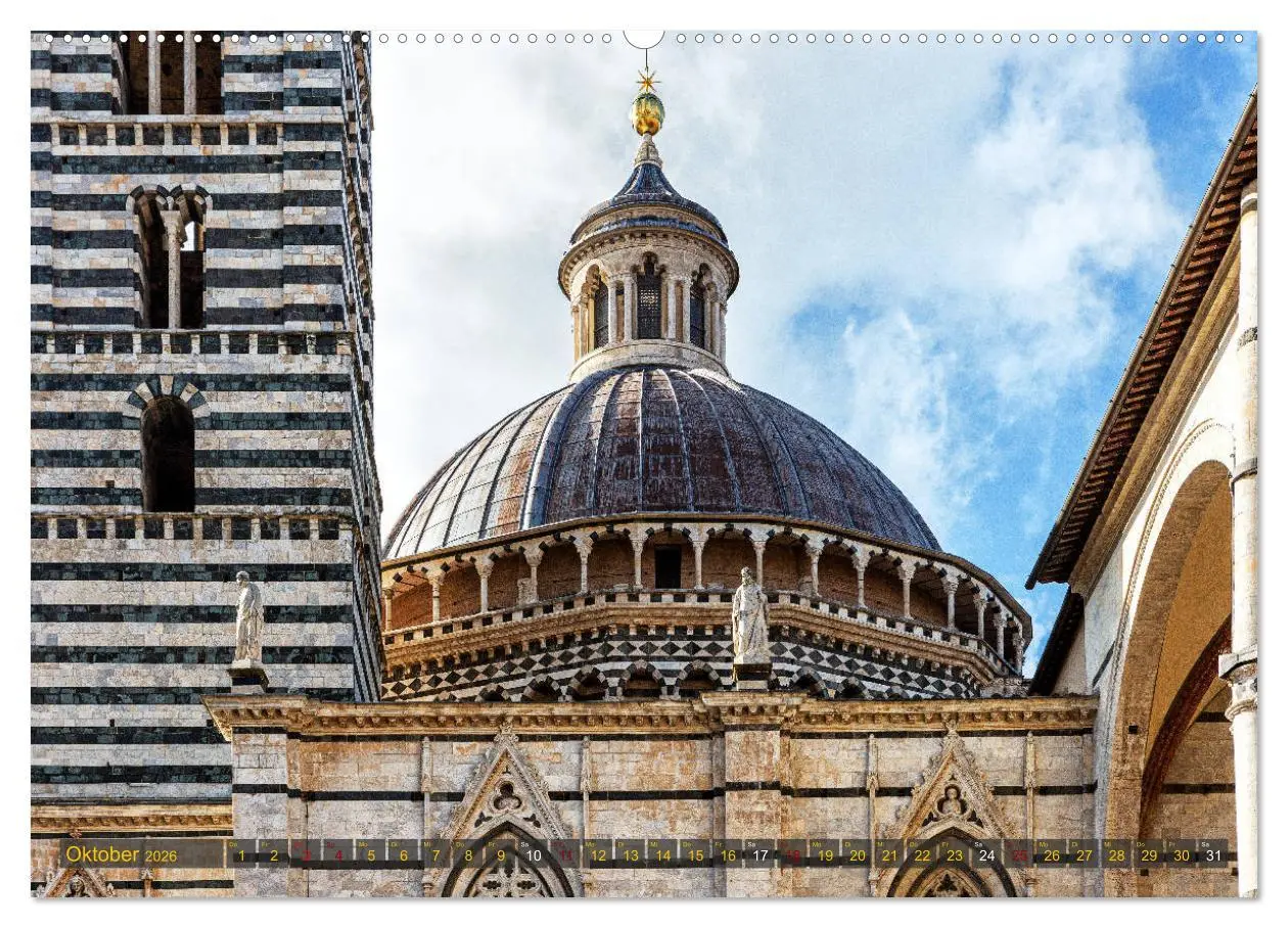 Bild: 9783457750094 | Faszination Toskana (Wandkalender 2026 DIN A2 quer), CALVENDO...