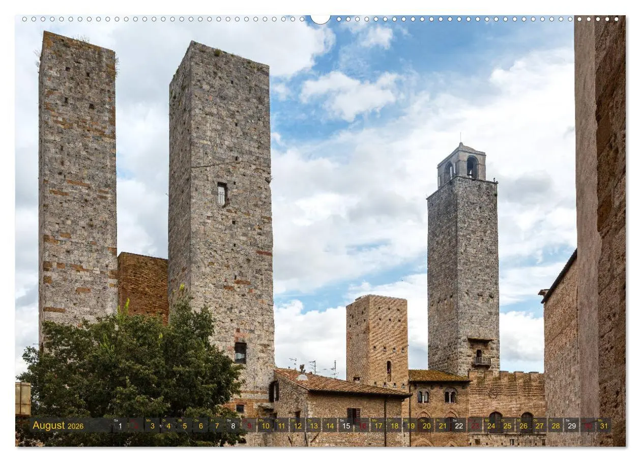 Bild: 9783457750094 | Faszination Toskana (Wandkalender 2026 DIN A2 quer), CALVENDO...