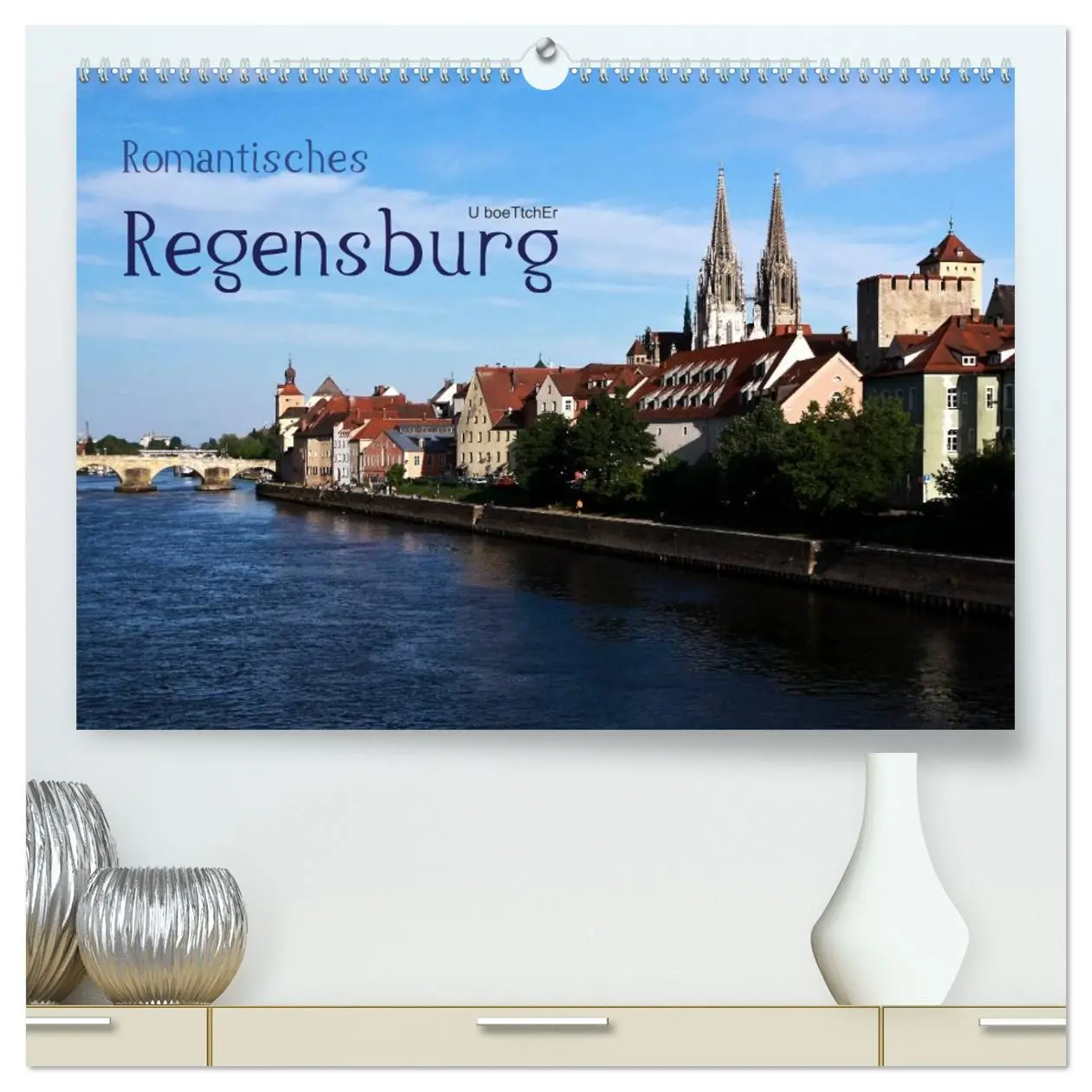 Cover: 9783516080094 | Romantisches Regensburg (hochwertiger Premium Wandkalender 2026 DIN...