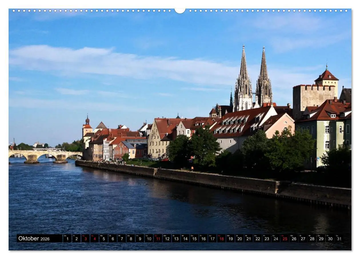 Bild: 9783516080094 | Romantisches Regensburg (hochwertiger Premium Wandkalender 2026 DIN...