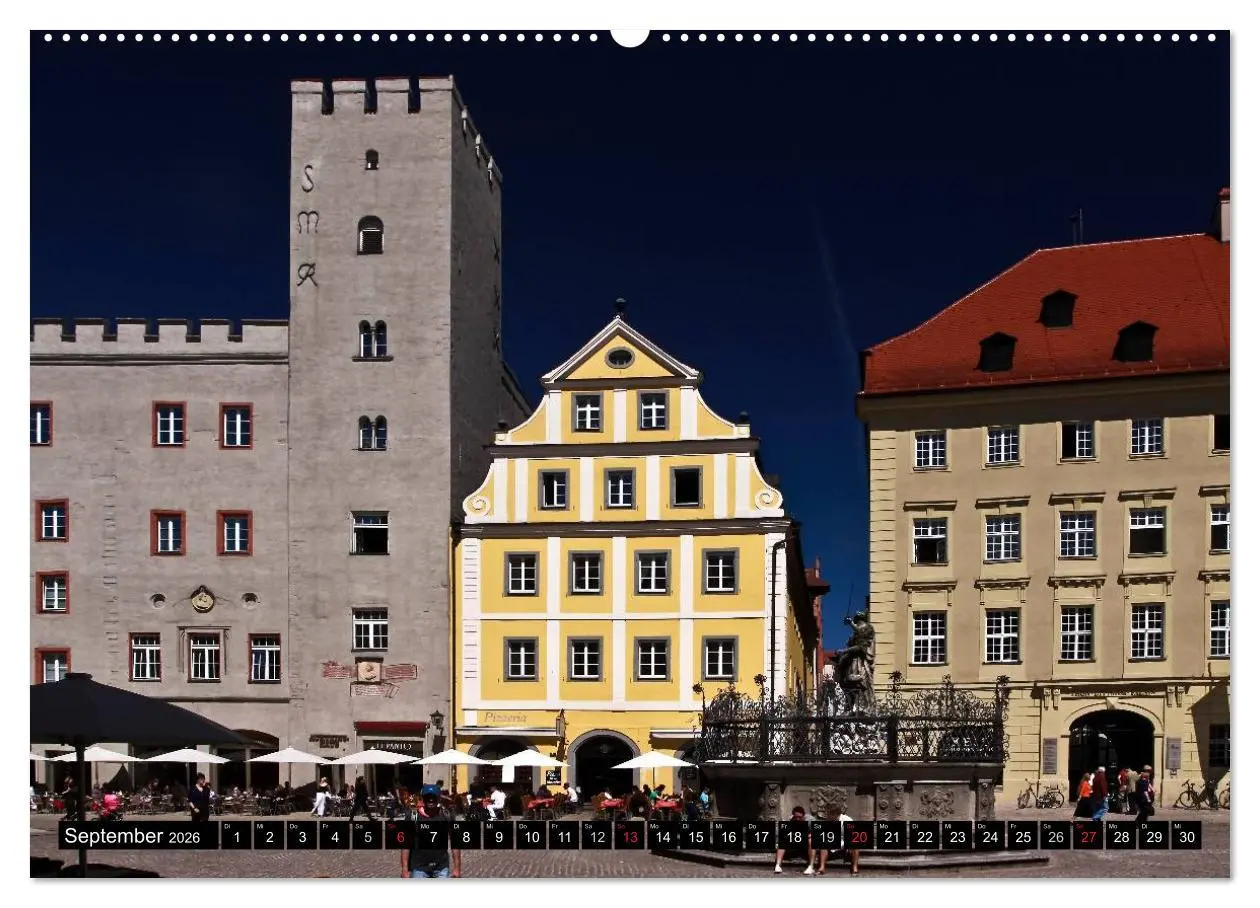 Bild: 9783516080094 | Romantisches Regensburg (hochwertiger Premium Wandkalender 2026 DIN...
