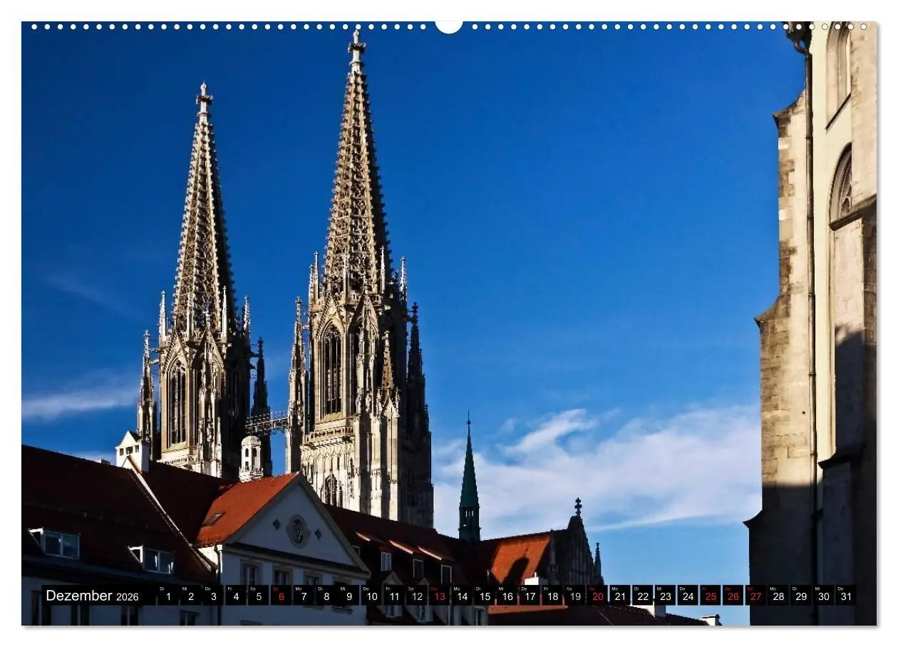 Bild: 9783516080094 | Romantisches Regensburg (hochwertiger Premium Wandkalender 2026 DIN...