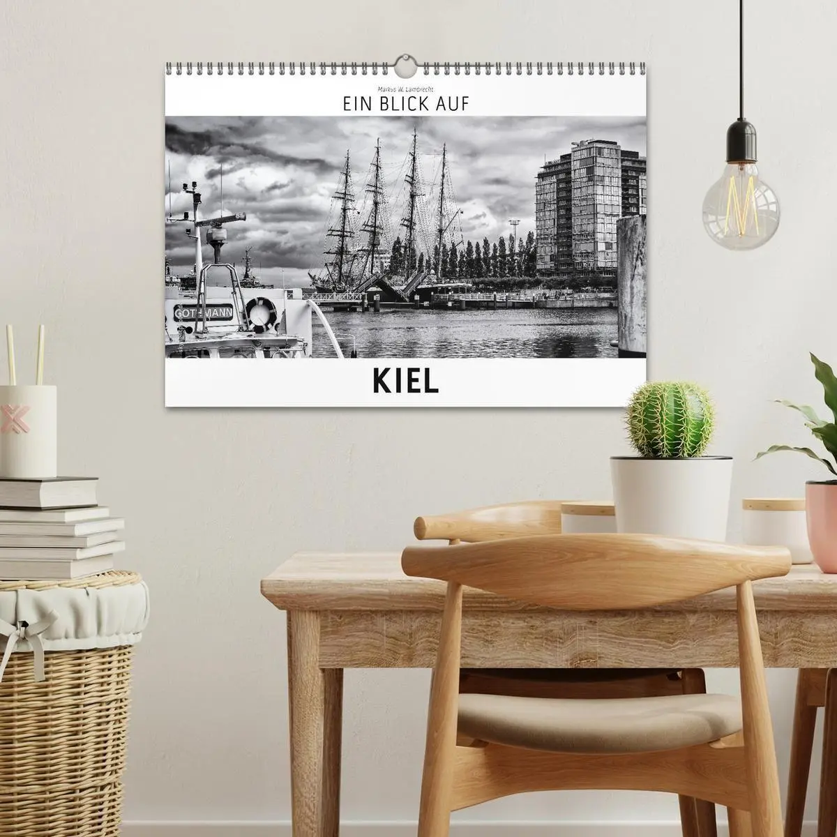 Bild: 9783569860094 | Ein Blick auf Kiel (Wandkalender 2027 DIN A3 quer), CALVENDO...