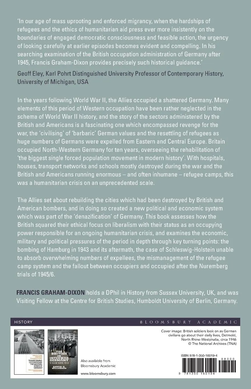 Rückseite: 9781350160194 | The Allied Occupation of Germany | Francis Graham-Dixon | Taschenbuch
