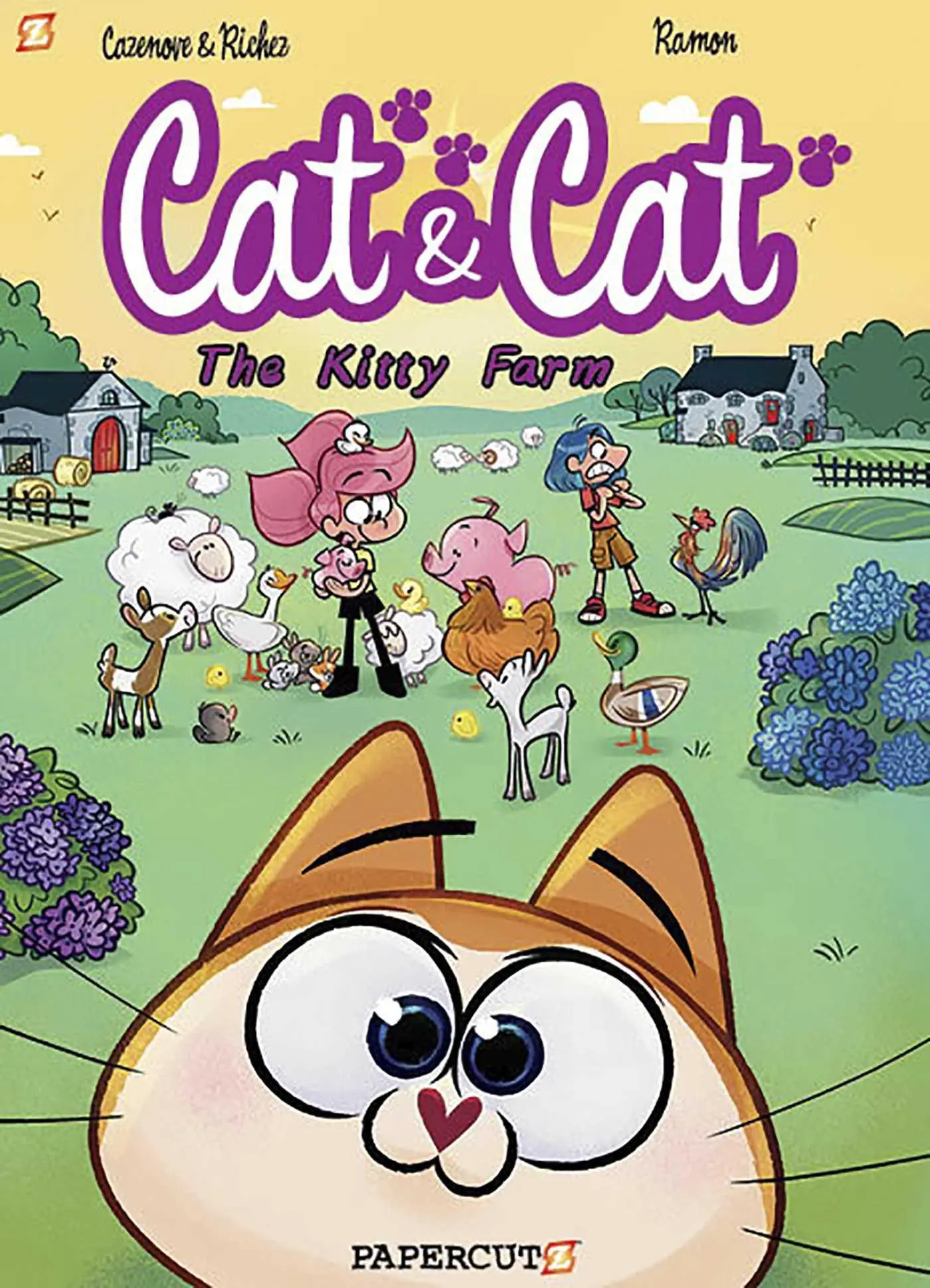 Cover: 9781545810194 | Cat and Cat #5 | Kitty Farm | Christophe Cazenove (u. a.) | Buch