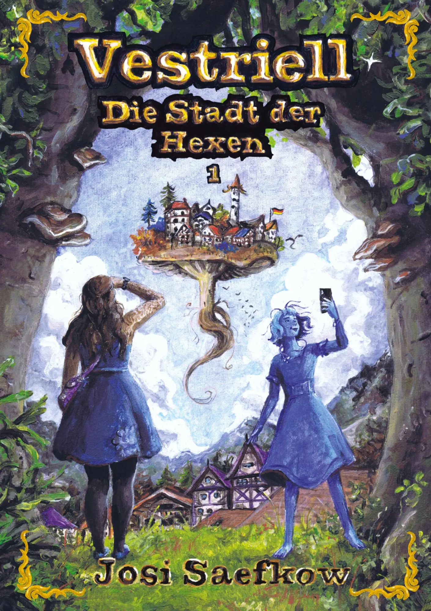 Cover: 9783384620194 | Vestriell - Die Stadt der Hexen. Band 1: Illustrierte Urban Fantasy...
