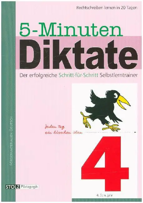 Cover: 9783897780194 | 4. Schuljahr | 20-Tage-Programm zur Föderung der Rechtschreibung