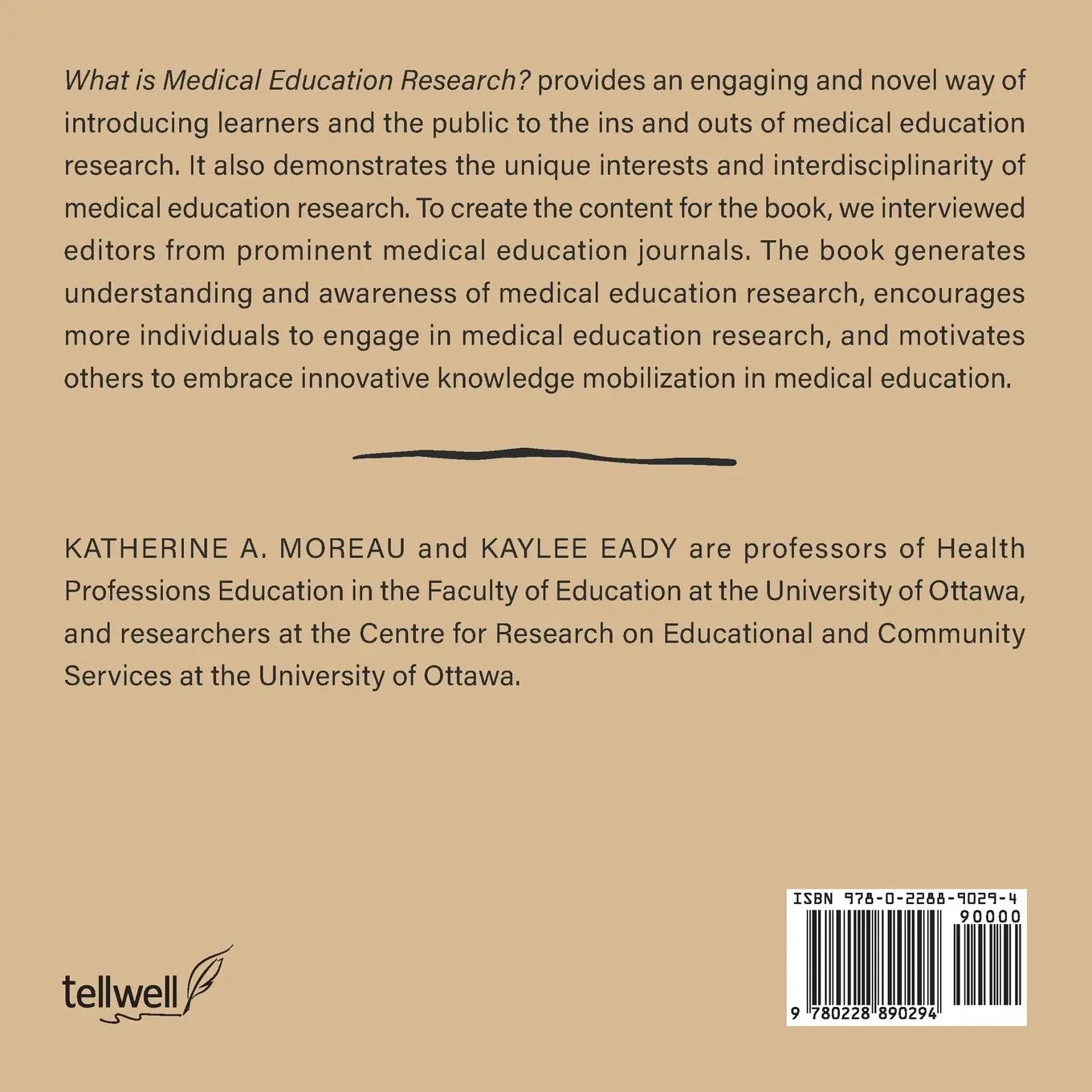 Rückseite: 9780228890294 | What is Medical Education Research? | Katherine A. Moreau (u. a.)