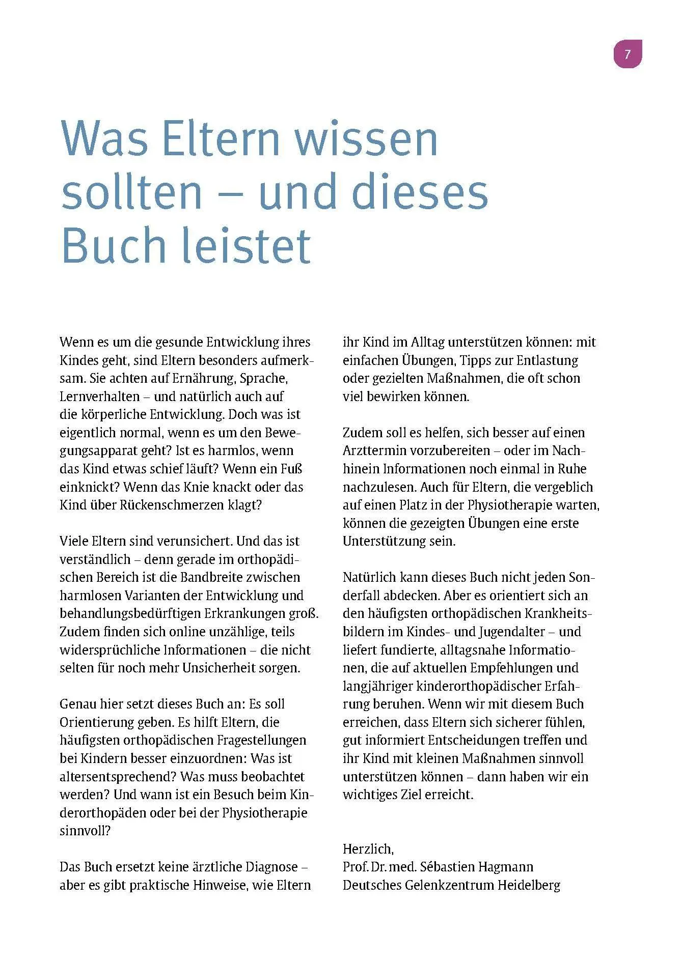 Bild: 9783432120294 | Aus der Praxis eines Kinderorthopäden | Sébastien Hagmann | Buch