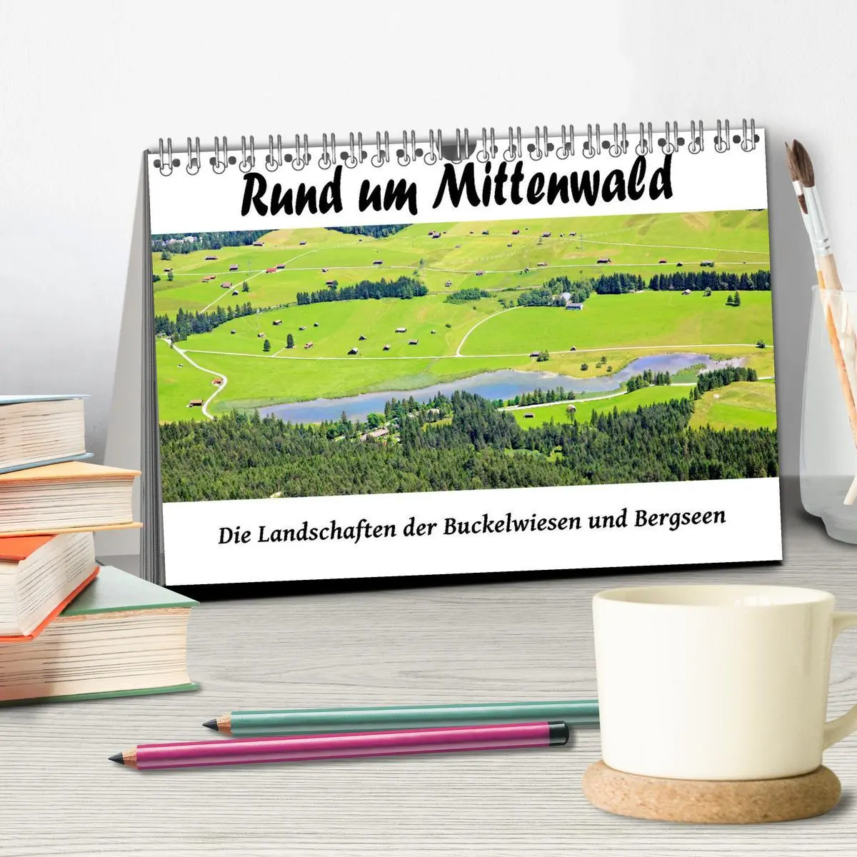 Bild: 9783457420294 | Rund um Mittenwald (Tischkalender 2026 DIN A5 quer), CALVENDO...