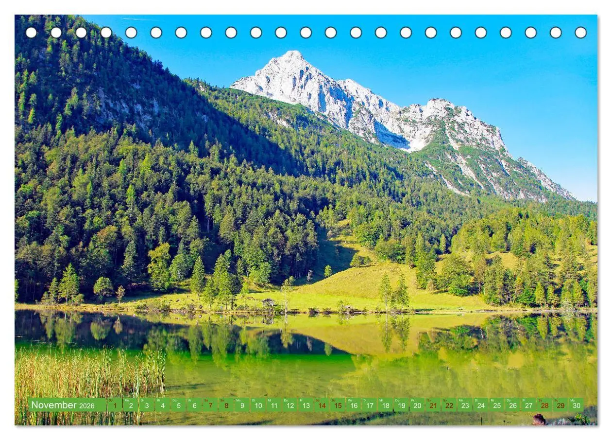 Bild: 9783457420294 | Rund um Mittenwald (Tischkalender 2026 DIN A5 quer), CALVENDO...
