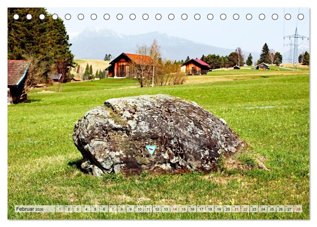 Bild: 9783457420294 | Rund um Mittenwald (Tischkalender 2026 DIN A5 quer), CALVENDO...