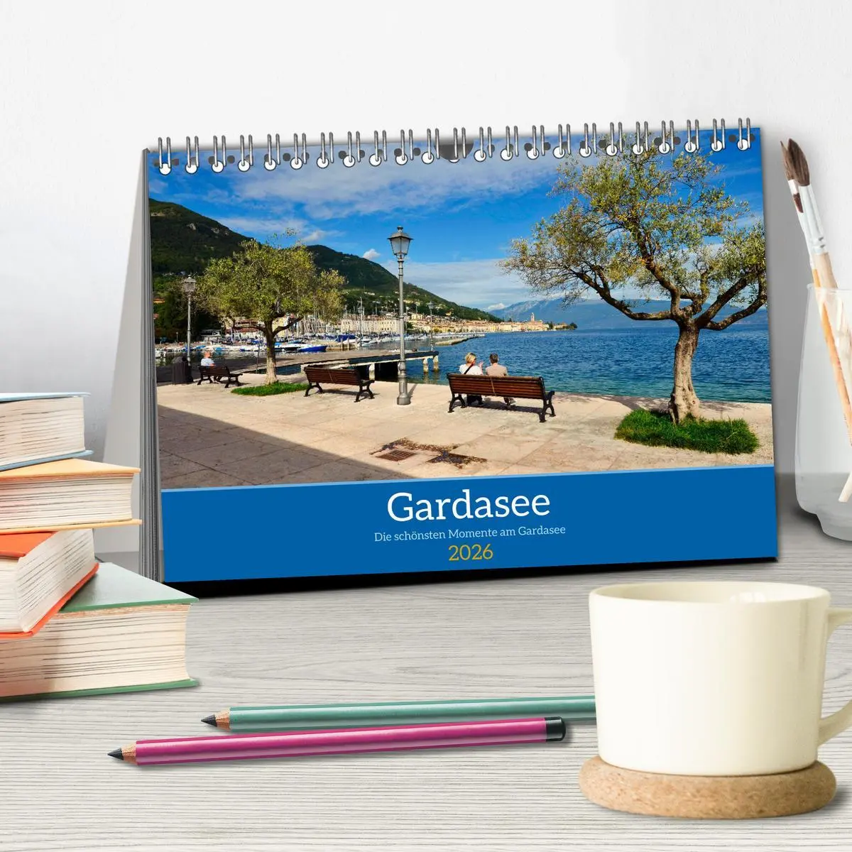Bild: 9783457590294 | Gardasee - Die schönsten Momente am Gardasee (Tischkalender 2026...