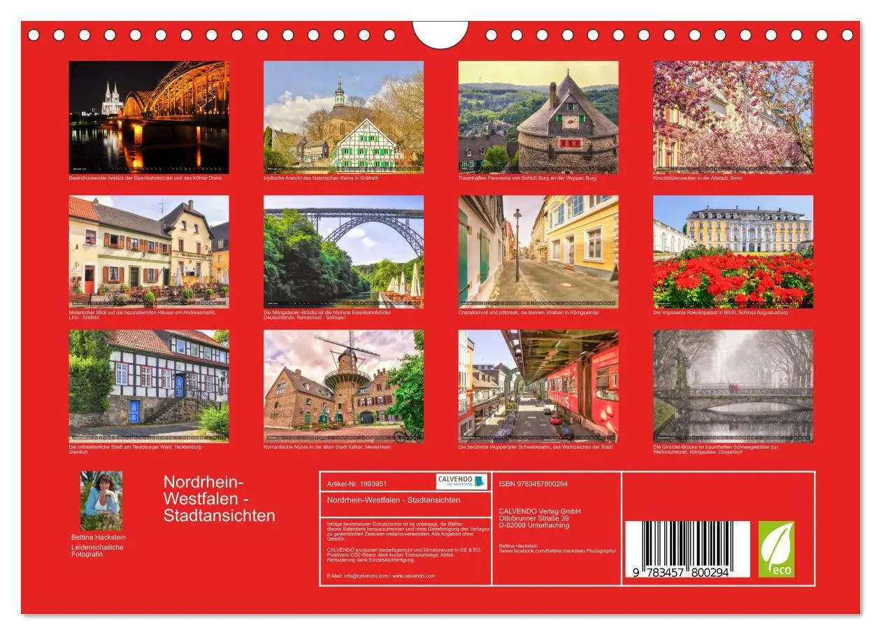 Bild: 9783457800294 | Nordrhein-Westfalen - Stadtansichten (Wandkalender 2026 DIN A4...
