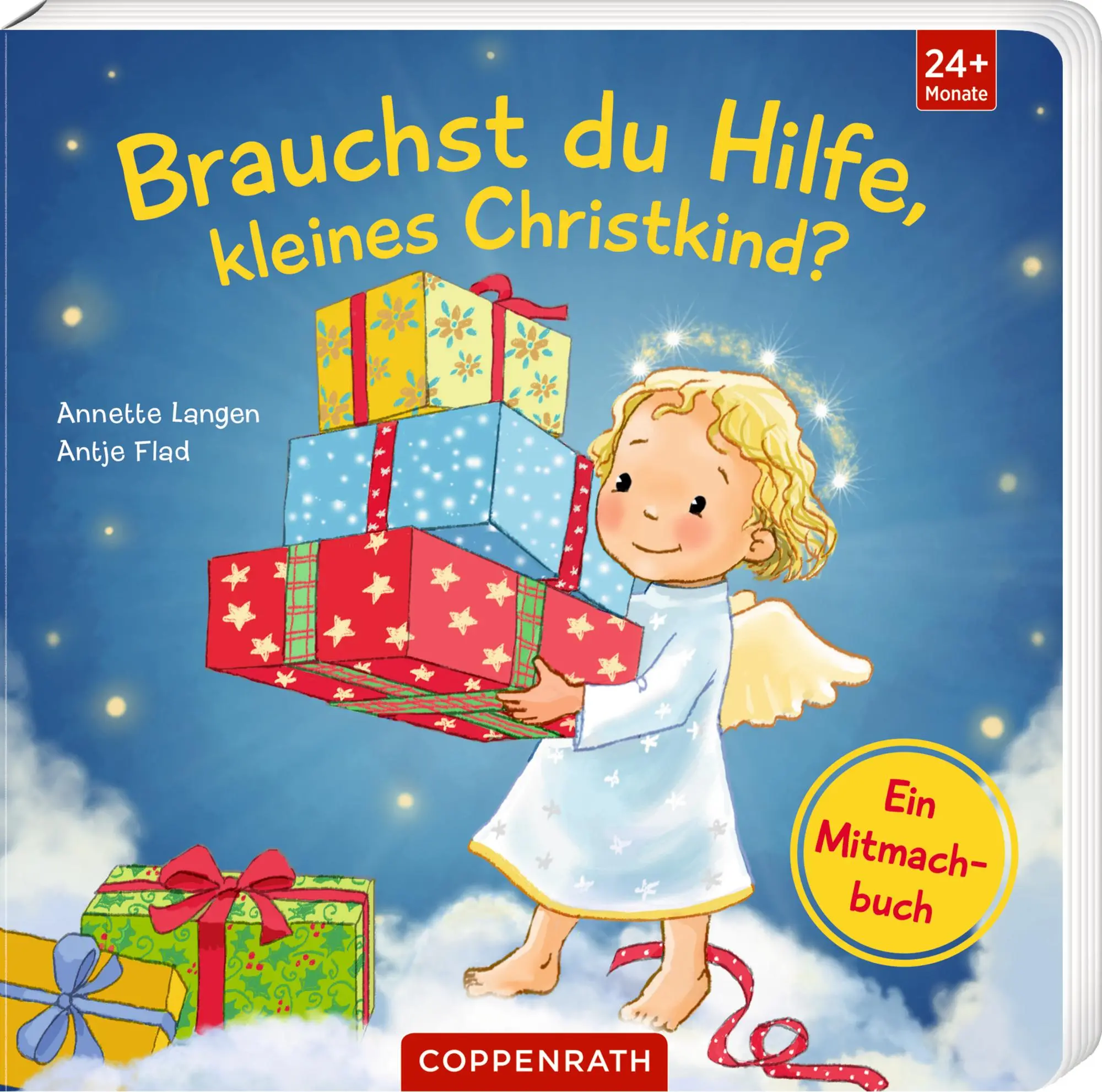 Cover: 9783649650294 | Brauchst du Hilfe, kleines Christkind? | Ein Mitmachbuch | Langen