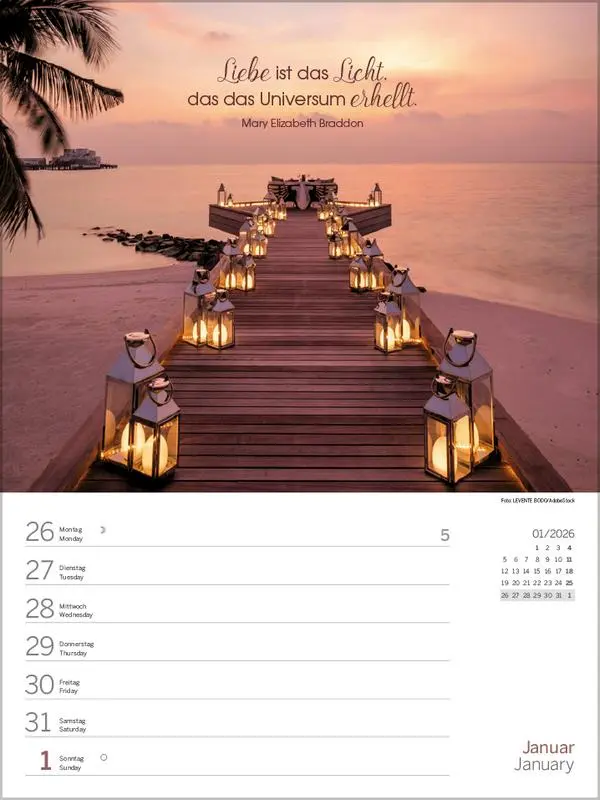 Bild: 9783731890294 | Glücksmomente 2026 | Verlag Korsch | Kalender | 54 S. | Deutsch | 2026