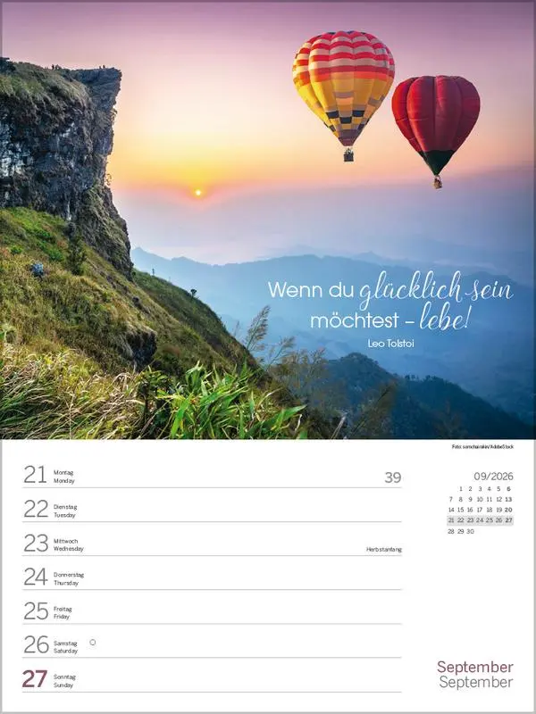 Bild: 9783731890294 | Glücksmomente 2026 | Verlag Korsch | Kalender | 54 S. | Deutsch | 2026