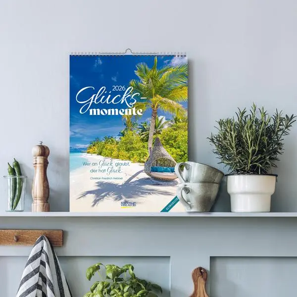 Bild: 9783731890294 | Glücksmomente 2026 | Verlag Korsch | Kalender | 54 S. | Deutsch | 2026