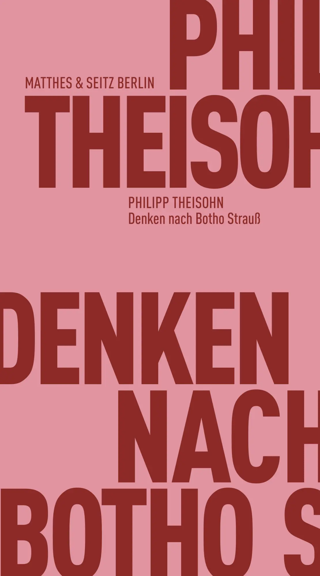 Cover: 9783751830294 | Denken nach Botho Strauß | Begegnungen in einer anderen Zeit | Buch