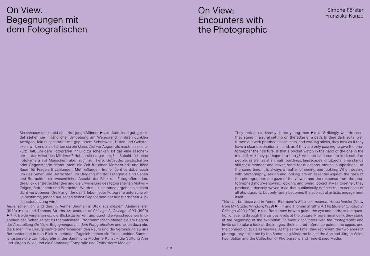 Bild: 9783775760294 | On View | Simone Förster (u. a.) | Taschenbuch | 176 S. | Deutsch