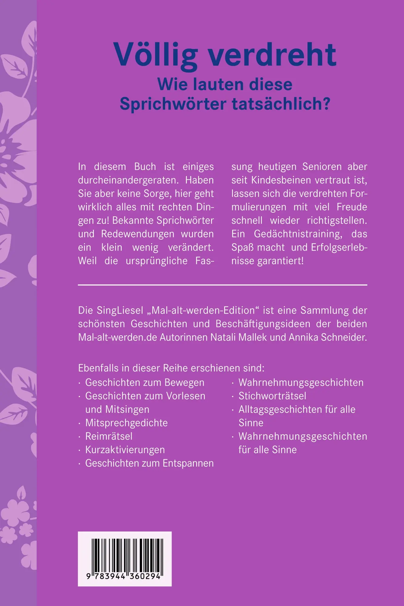 Bild: 9783944360294 | Völlig verdreht | Wie lauten diese Sprichwörter tatsächlich? | Buch