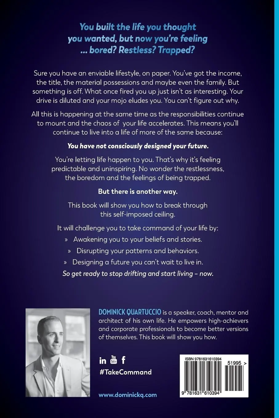 Rückseite: 9781631610394 | Design Your Future | 3 Simple Steps to Stop Drifting and Start Living