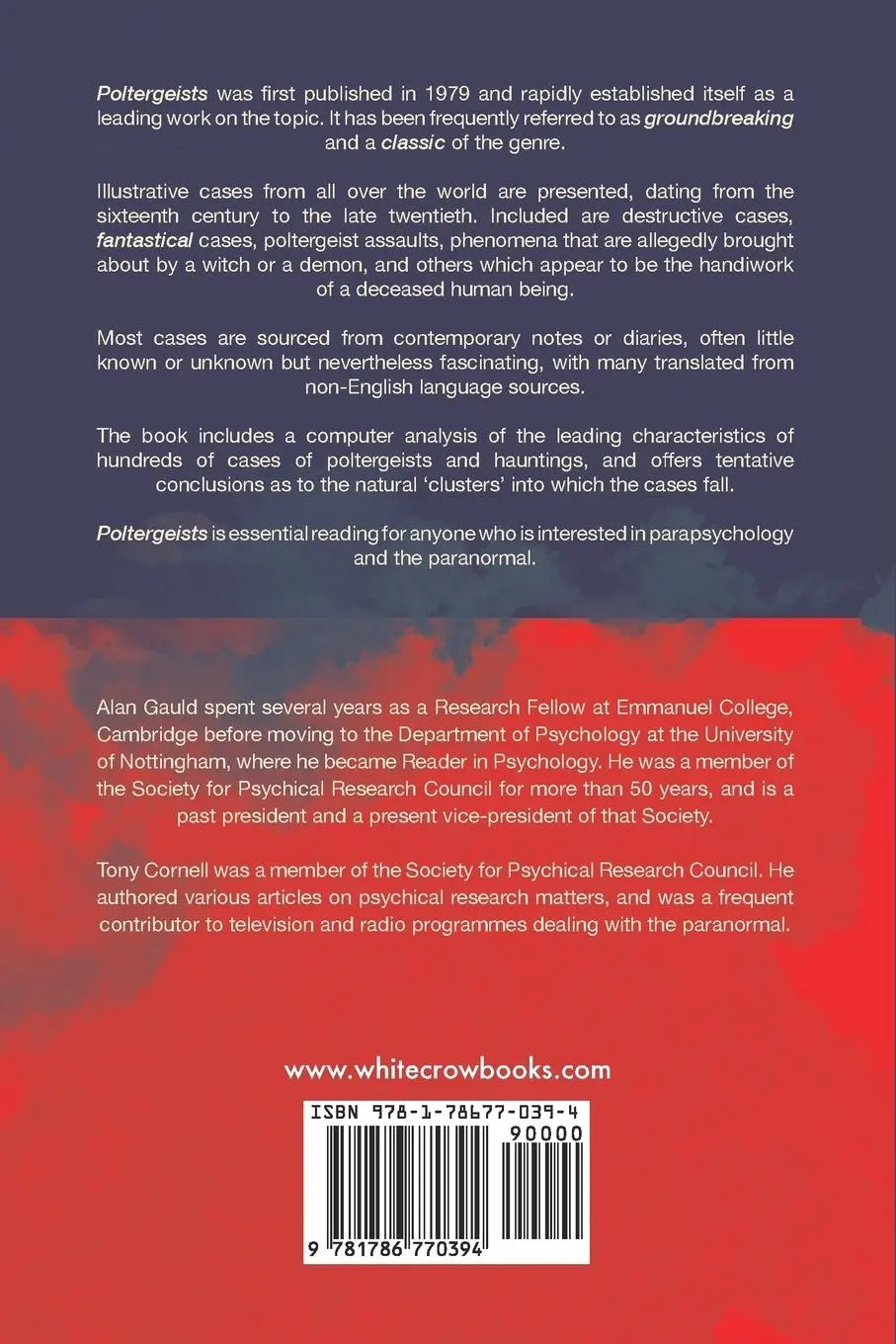 Rückseite: 9781786770394 | Poltergeists | Alan Gauld (u. a.) | Taschenbuch | Englisch | 2018