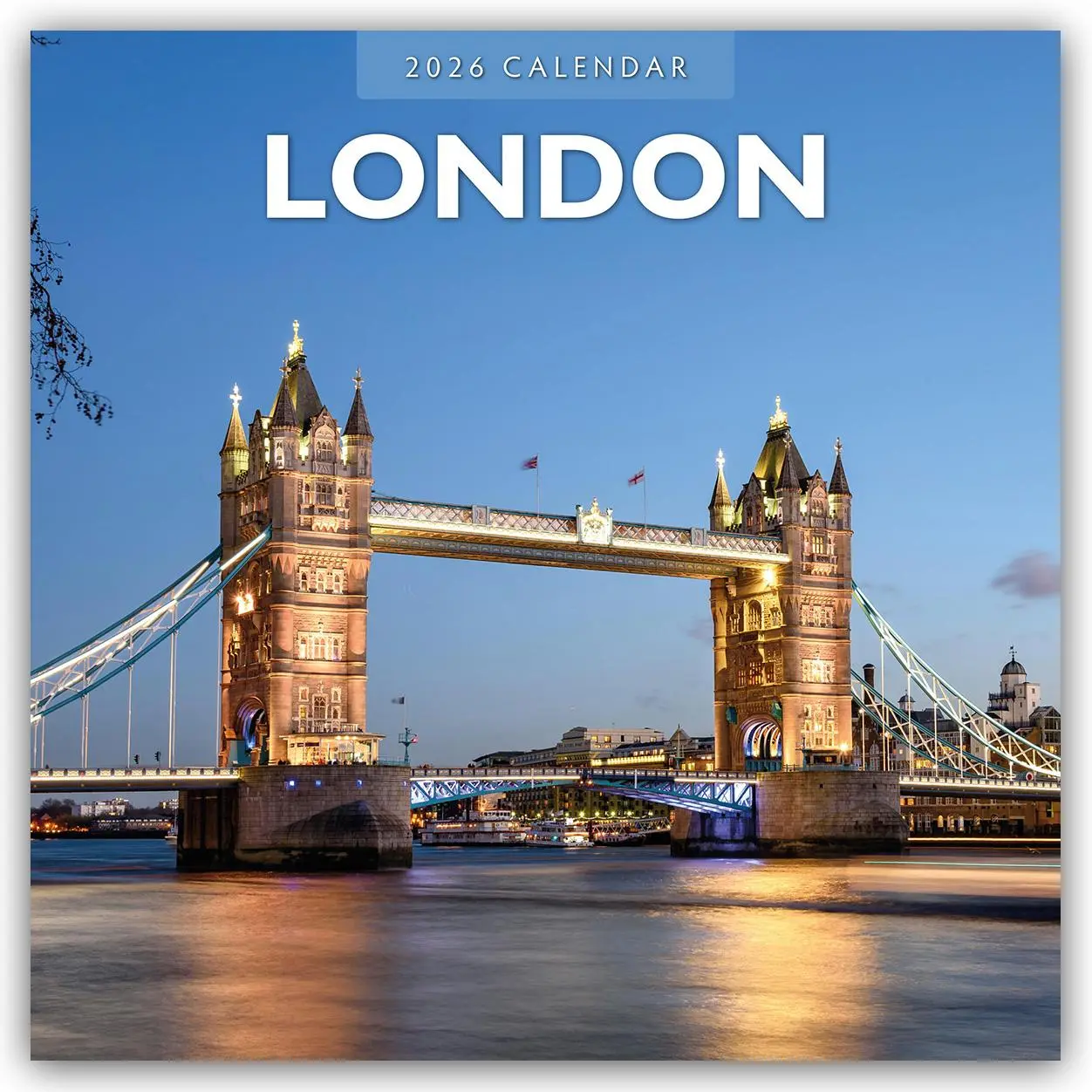 Cover: 9781837010394 | London 2026 Square Wall Calendar | Red Robin | Taschenbuch | 13 S.