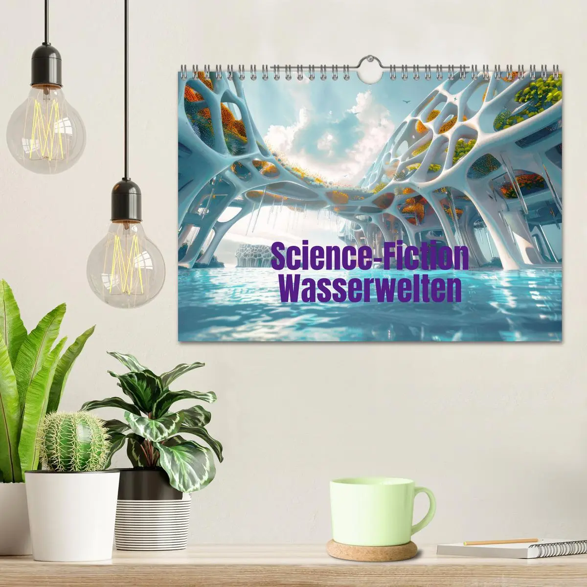 Bild: 9783457340394 | Science-Fiction Wasserwelten (Wandkalender 2026 DIN A4 quer),...