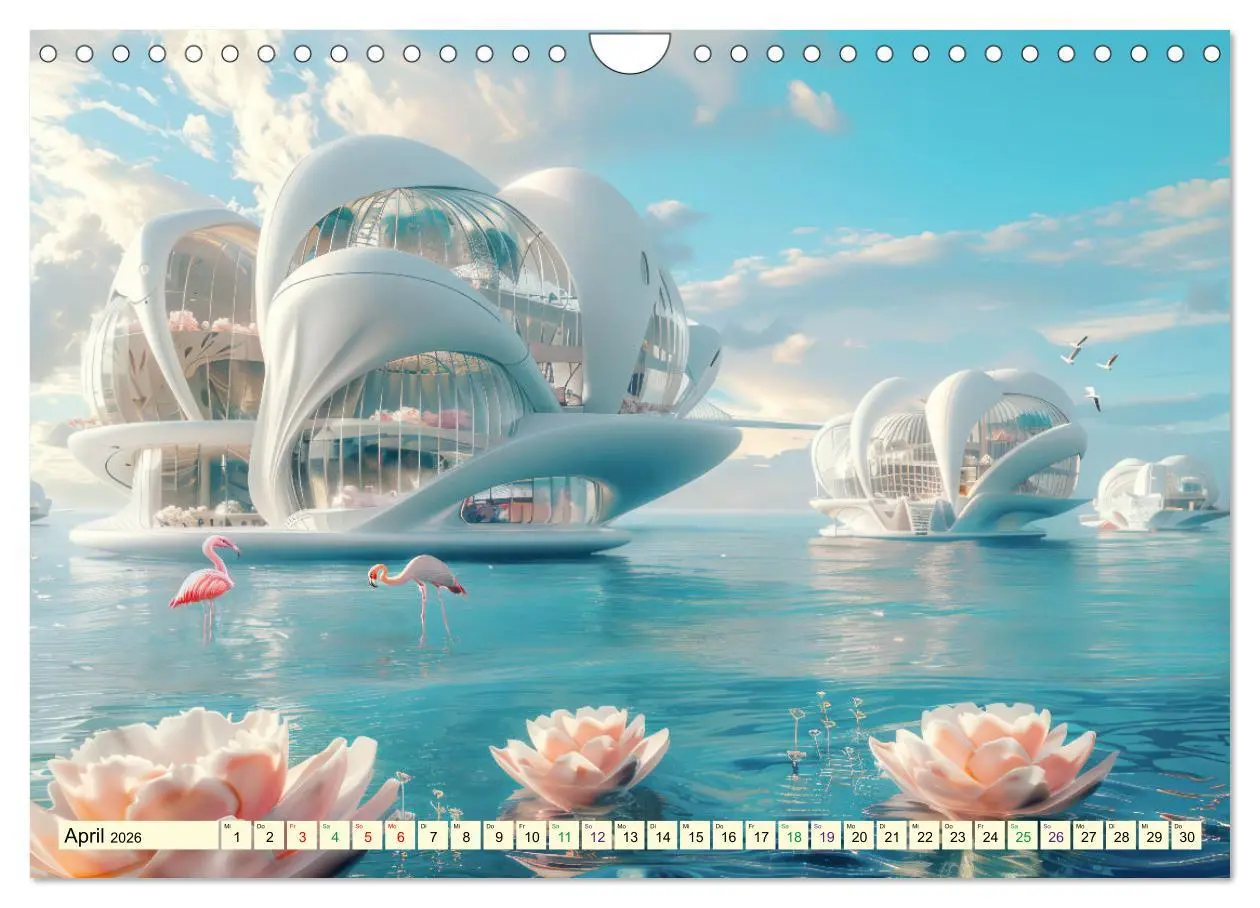 Bild: 9783457340394 | Science-Fiction Wasserwelten (Wandkalender 2026 DIN A4 quer),...