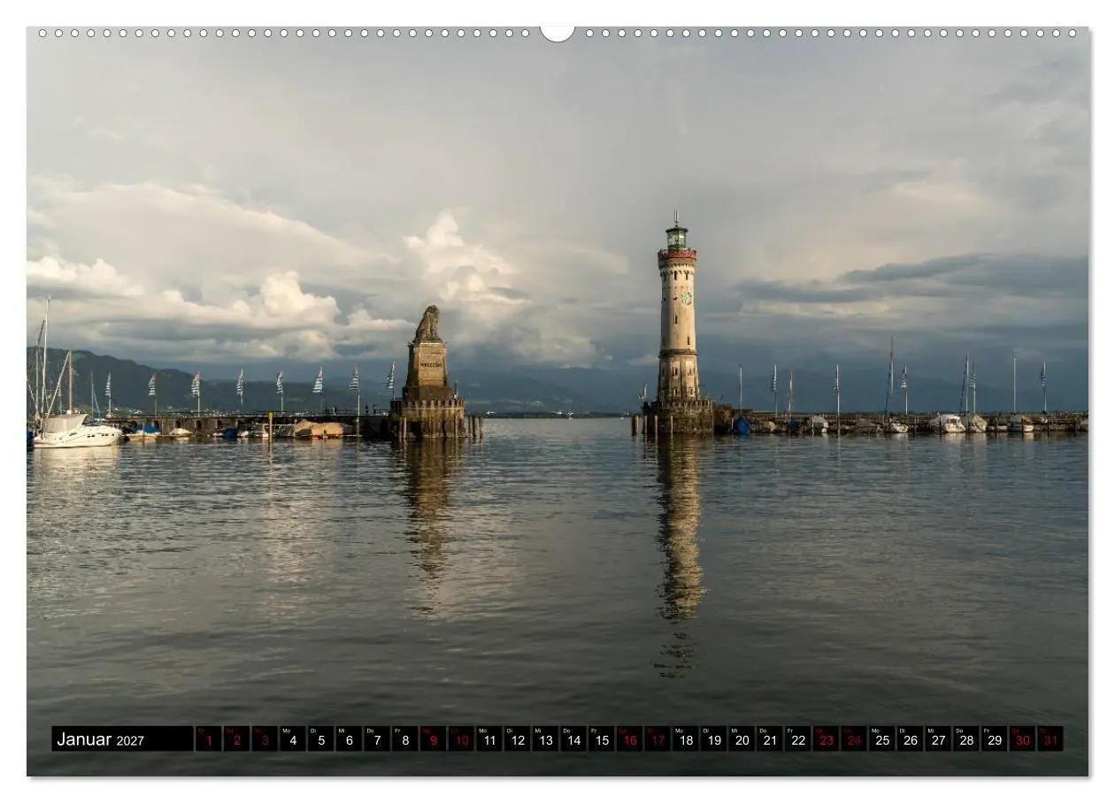 Bild: 9783569830394 | Lindau am Bodensee (hochwertiger Premium Wandkalender 2027 DIN A2...