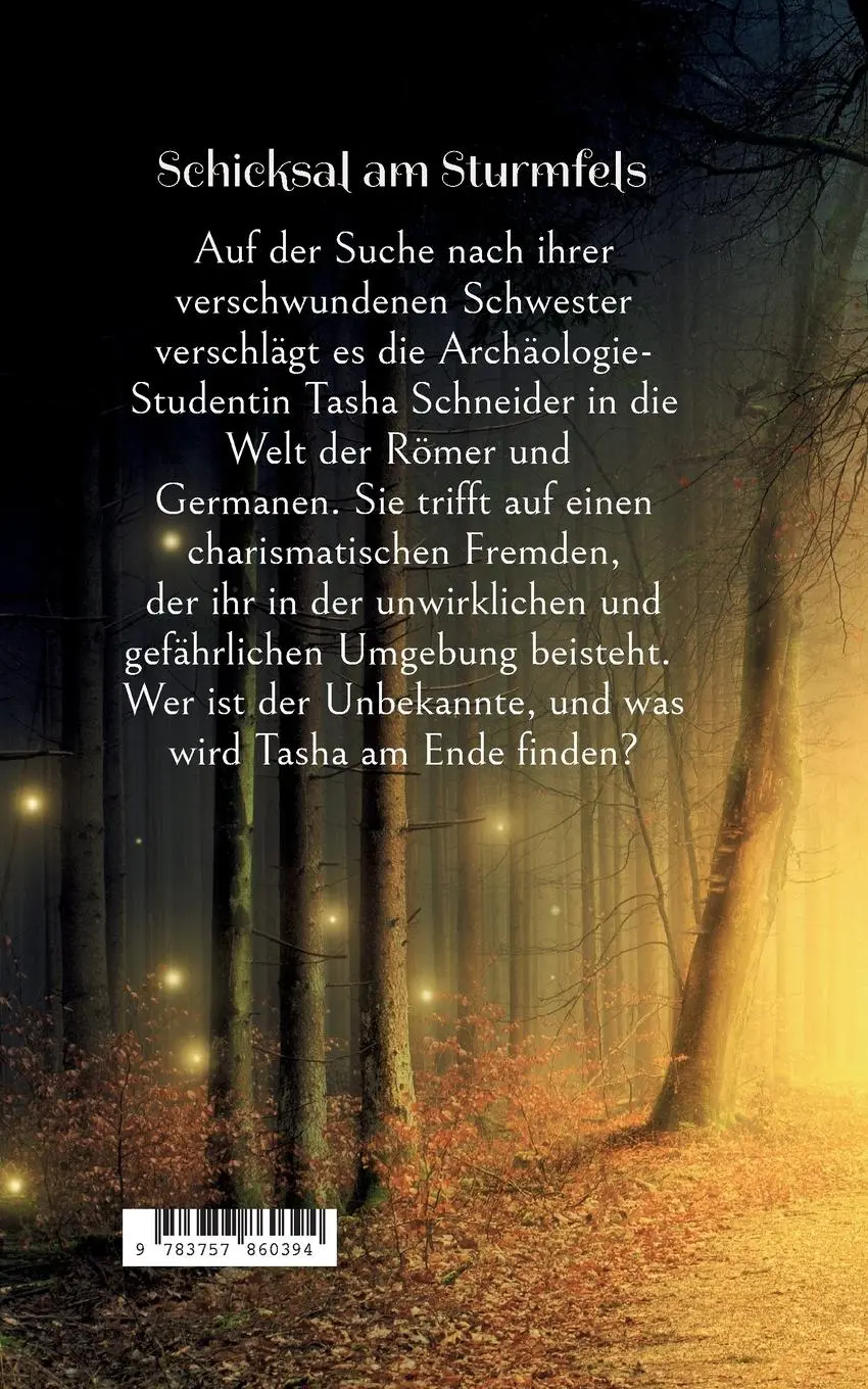 Rückseite: 9783757860394 | Schicksal am Sturmfels | Zeitreise in die Welt der Römer und Germanen