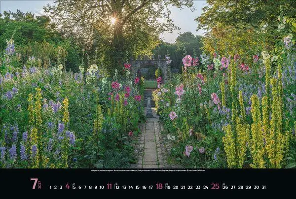 Bild: 9783819300394 | Magische Gärten 2027 | Verlag Korsch | Kalender | 14 S. | Deutsch