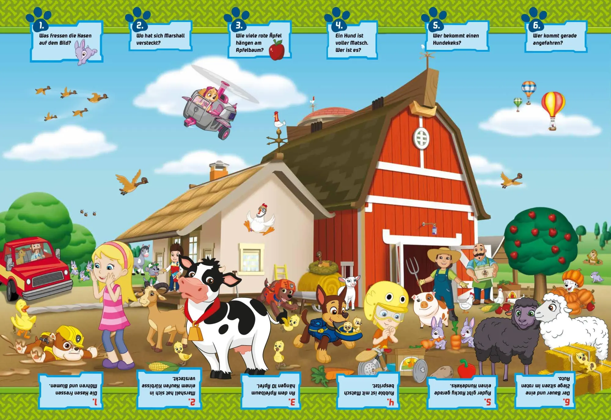 Bild: 9783849930394 | PAW Patrol Wimmelbuch | Mit Rätselspaß I Ab 3 Jahren | Buch | 10 S.