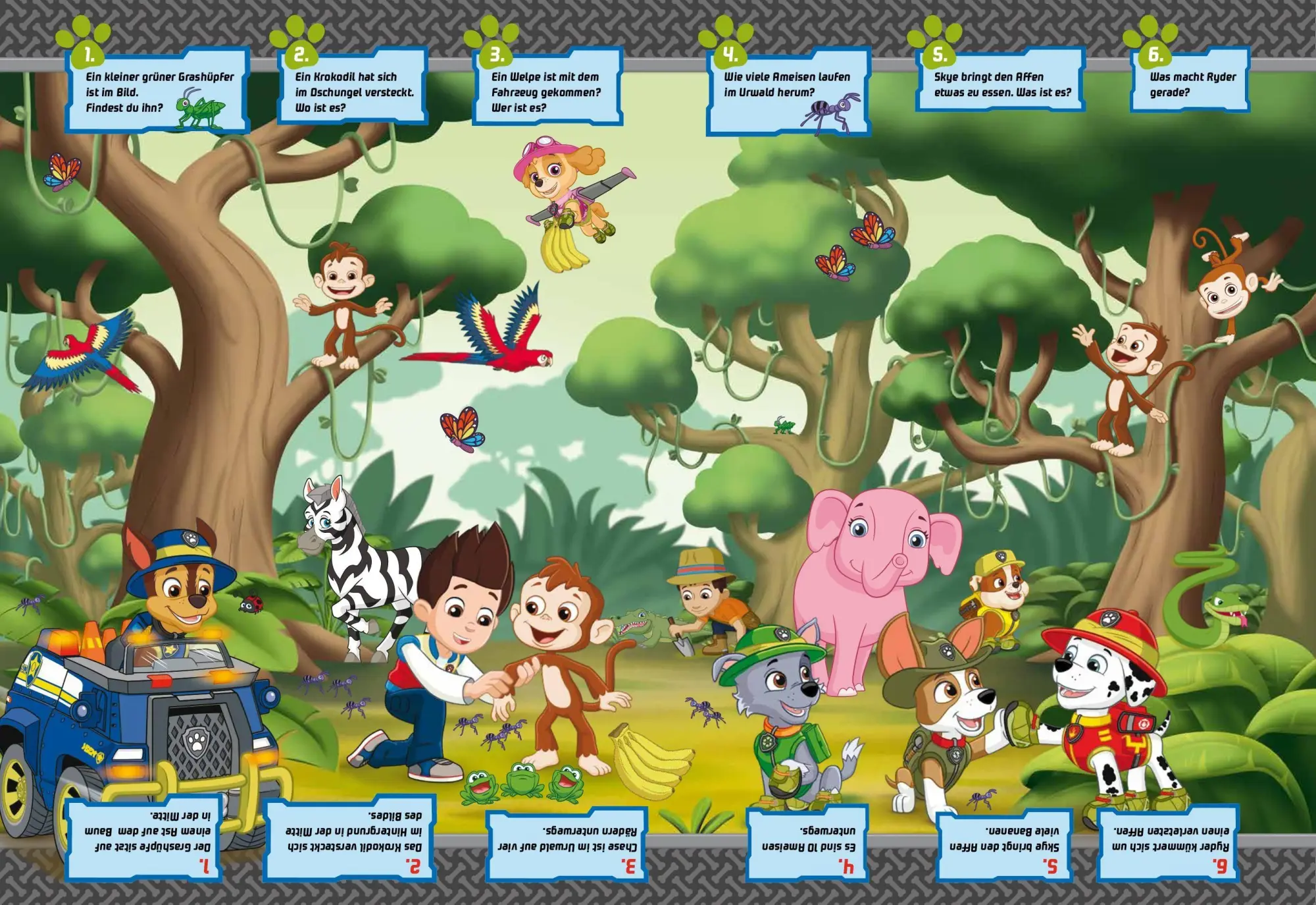 Bild: 9783849930394 | PAW Patrol Wimmelbuch | Mit Rätselspaß I Ab 3 Jahren | Buch | 10 S.