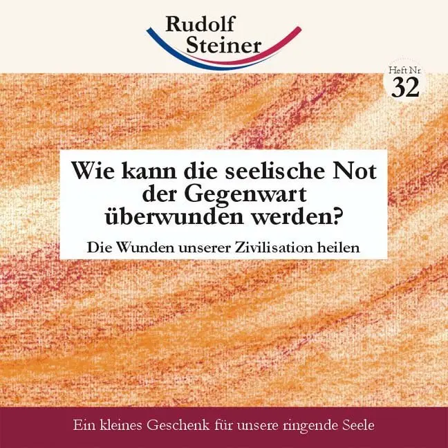 Cover: 9783938650394 | Wie kann die seelische Not der Gegenwart überwunden werden? | Steiner