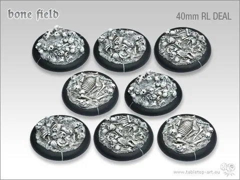 Cover: 610098490494 | Bonefield Bases - 40mm Round Lip DEAL (8) | deutsch | Tabletop-Art