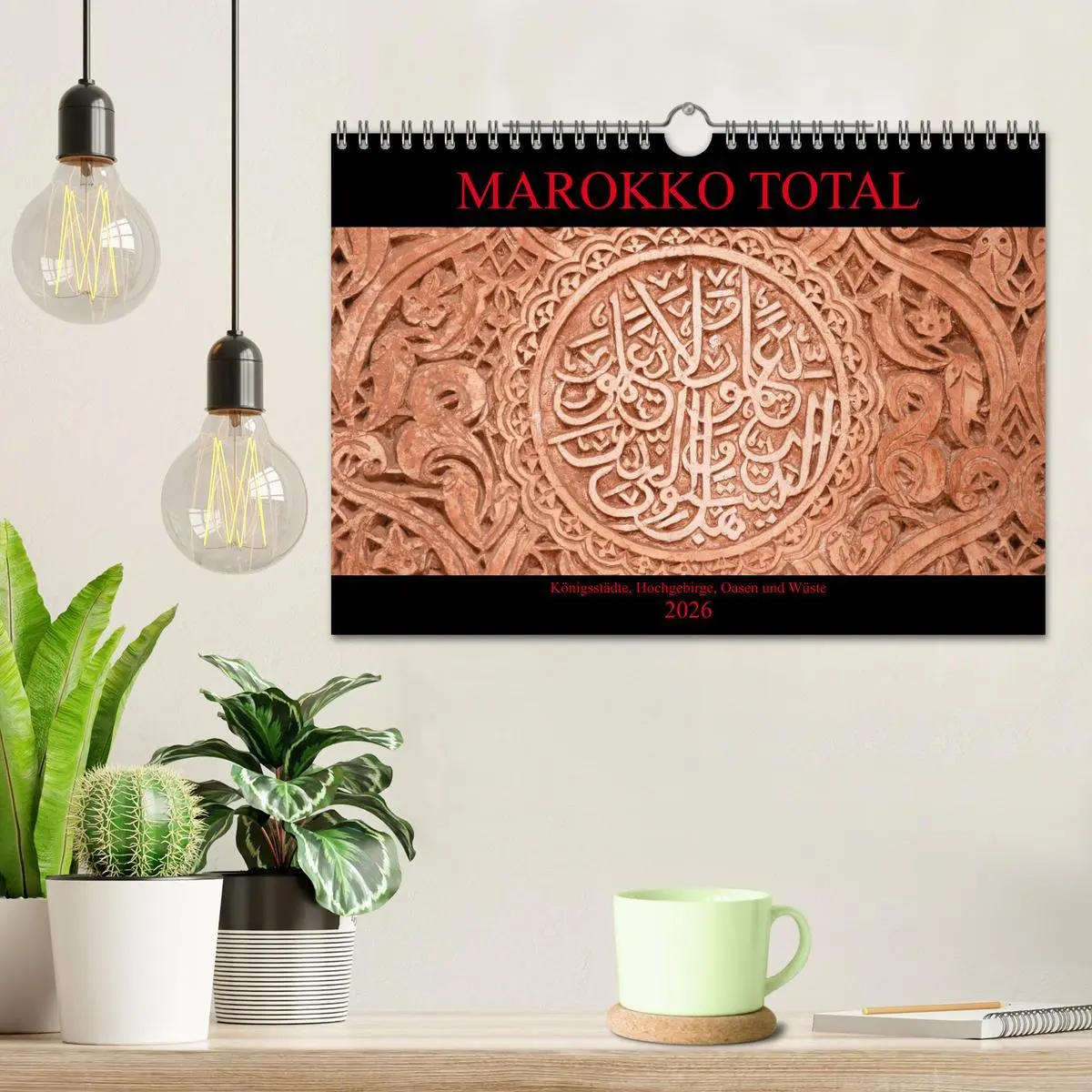 Bild: 9783457880494 | Marokko total (Wandkalender 2026 DIN A4 quer), CALVENDO Monatskalender