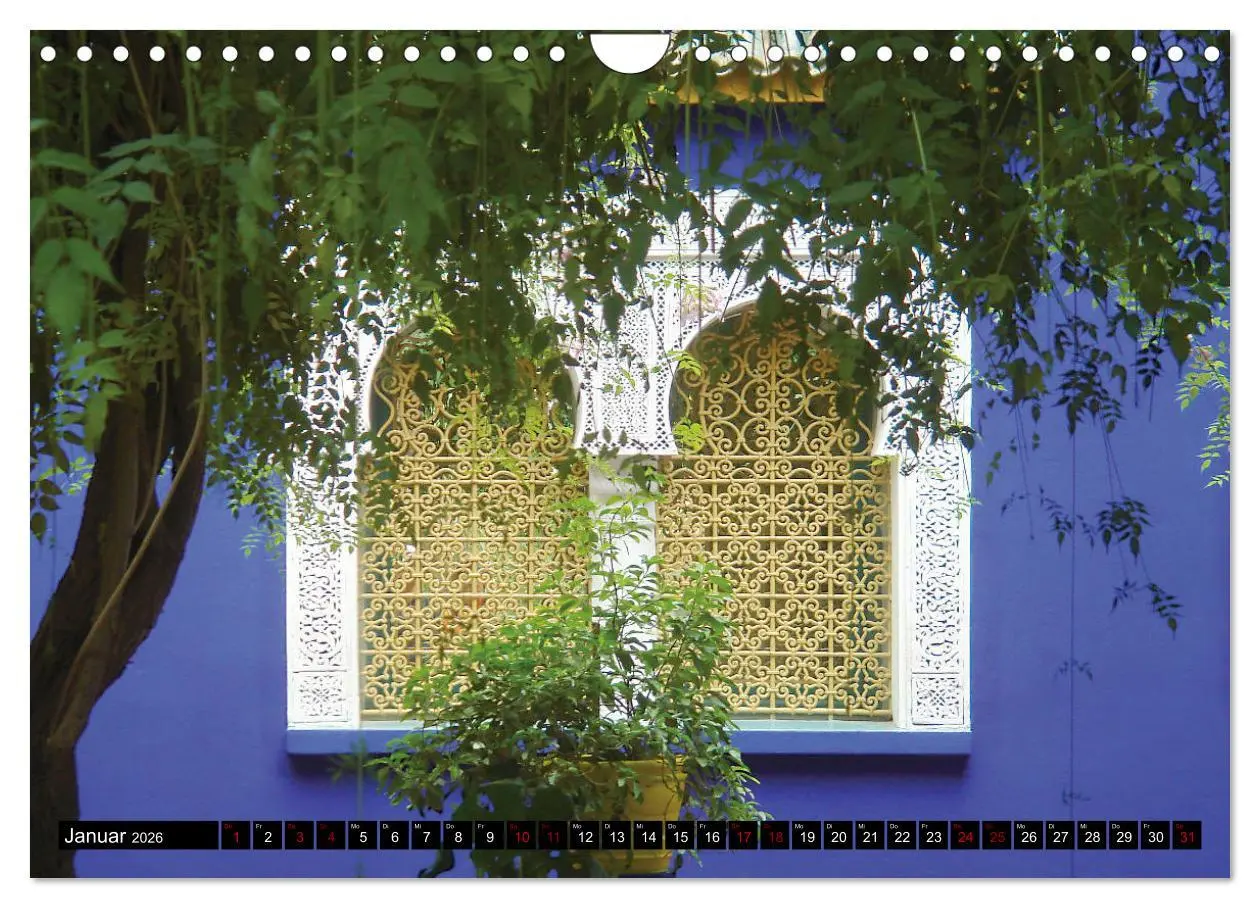 Bild: 9783457880494 | Marokko total (Wandkalender 2026 DIN A4 quer), CALVENDO Monatskalender