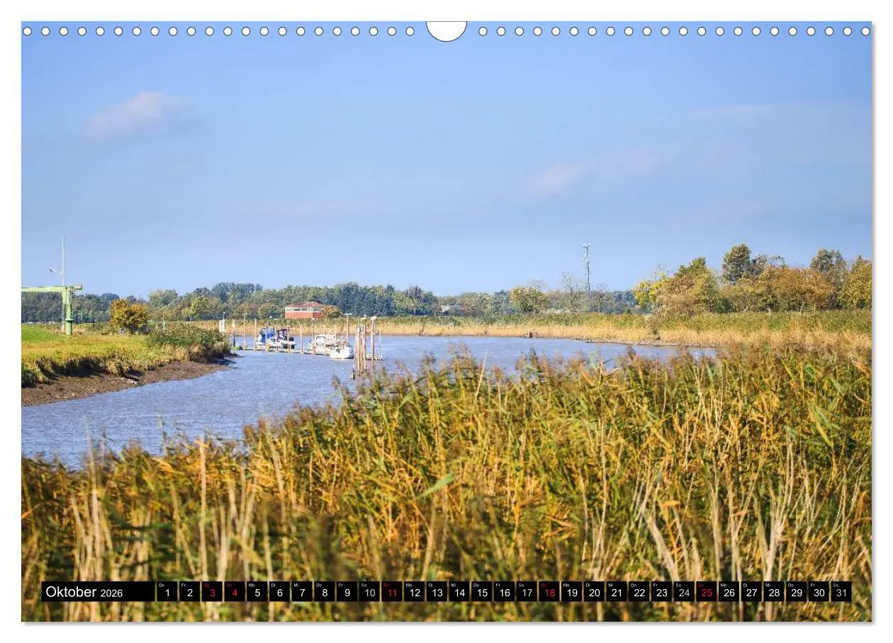 Bild: 9783516110494 | Schönes Ostfriesland (Wandkalender 2026 DIN A3 quer), CALVENDO...