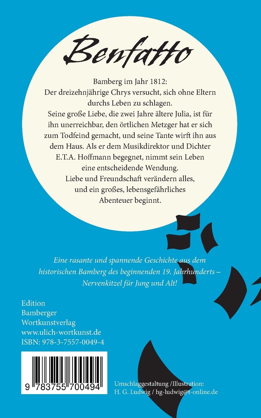 Rückseite: 9783755700494 | Benfatto | Andreas Ulich | Taschenbuch | Paperback | 352 S. | Deutsch